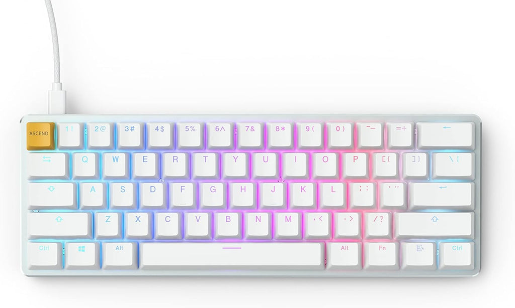 TENKEYLESS 87 Key RGB LED Backlit Mechanical Keyboard with Brown Switches T8750