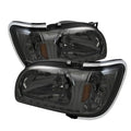 Smoked Chrome Crystal Headlights W1942
