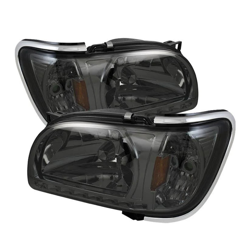 Smoked Chrome Crystal Headlights W1942