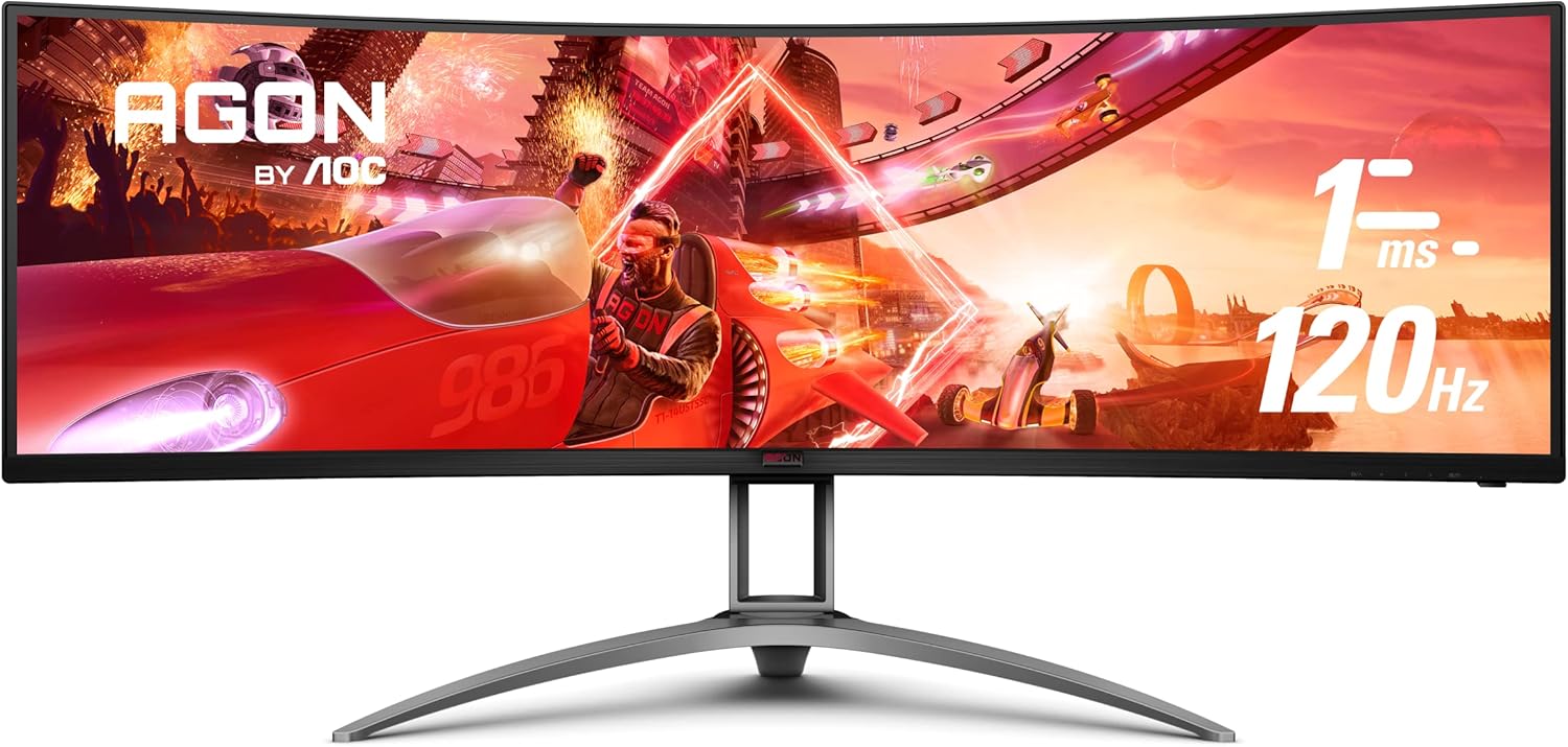 49" Curved Dual QHD VA Gaming Monitor O6723