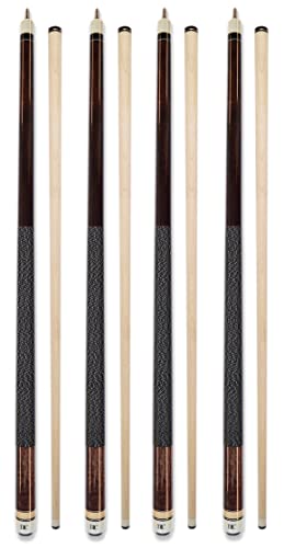 Set of 4 58" Pool Cue Sticks K5306