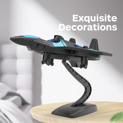 Blue Remote Control Airplane Quadcopter N16197