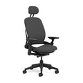 Black Task Chair with 4D Adjustable Arms and Headrest M426251