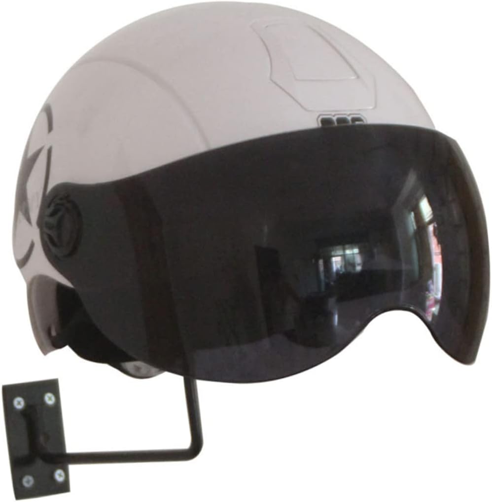 Motorcycle Helmet Wall Mount Storage Rack H3417