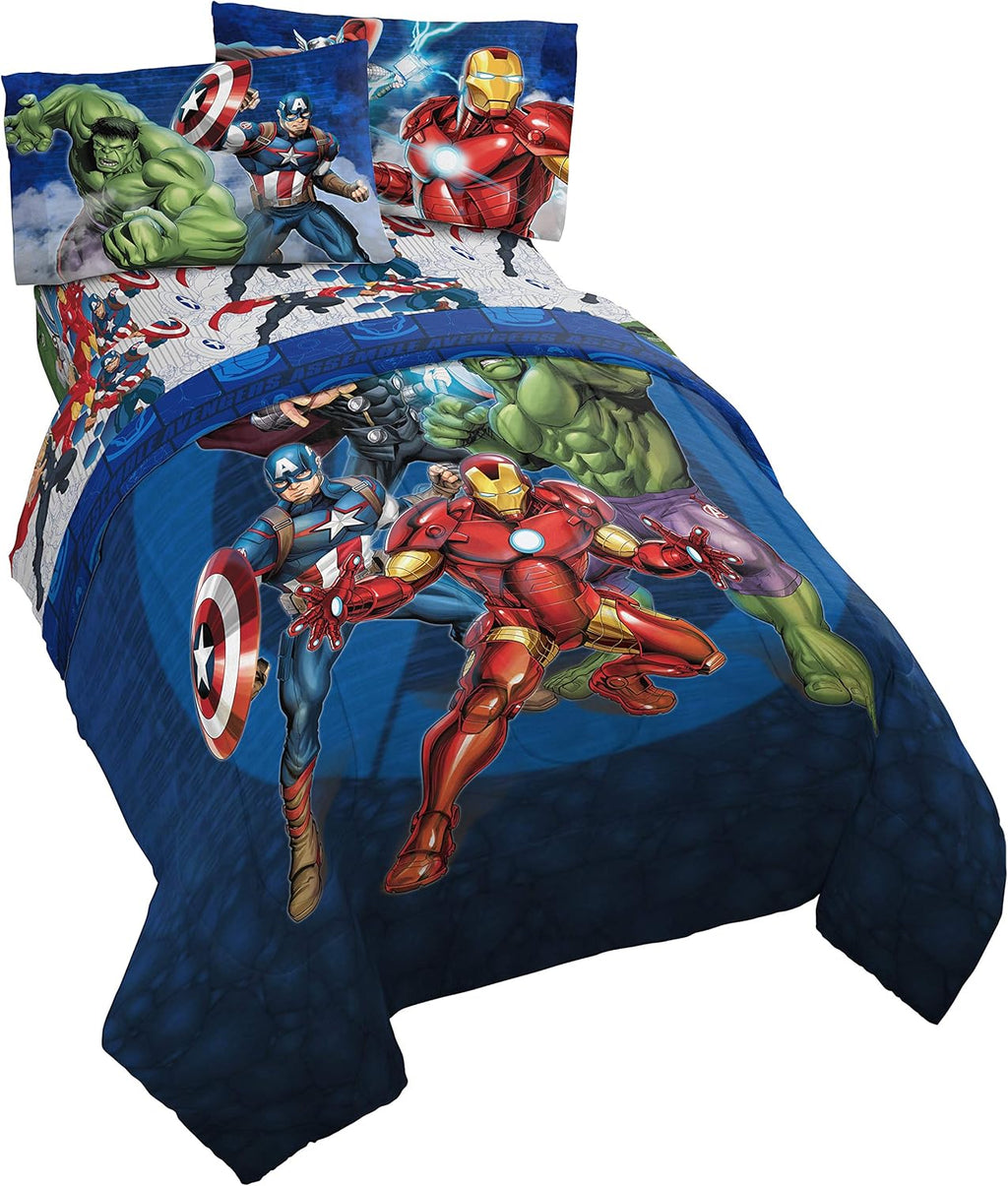 Blue Twin Bed Set W115