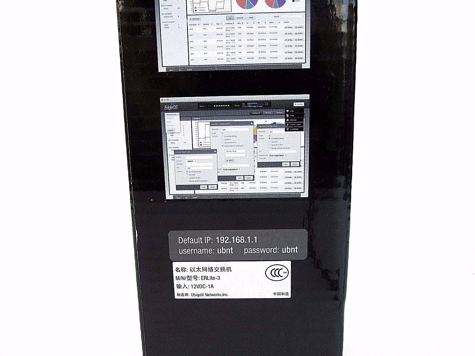 EdgeRouter Lite Router Gigabit Ethernet C451