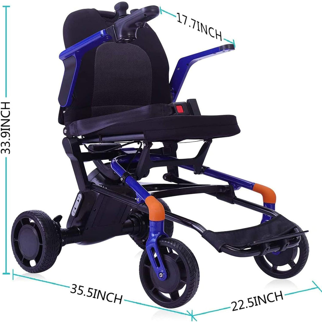 Lightweight Foldable Electric Power Wheelchair K714613