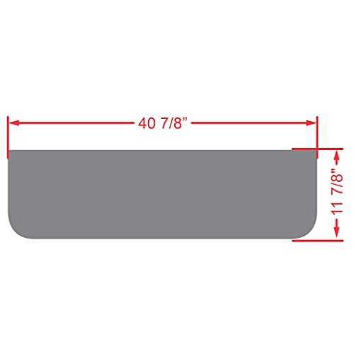 Red Trim Golf Cart Mat Y14119