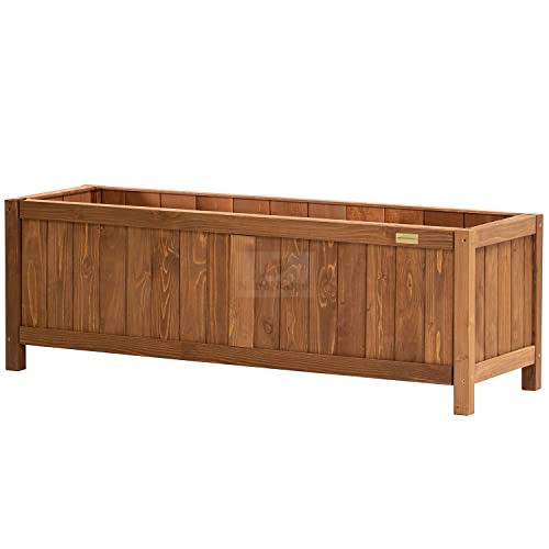 Wooden Planter Box (44" x 15" x 15") O23804