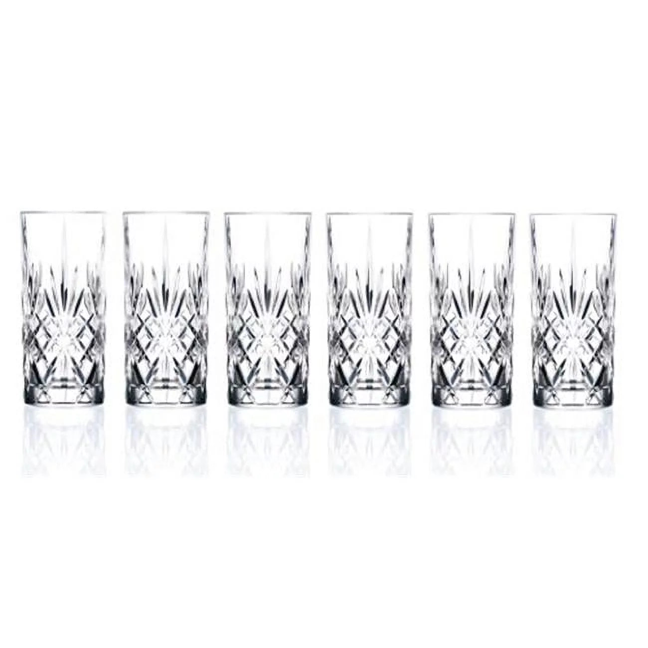 RCR Crystal Highball Glass set of 6 U4376