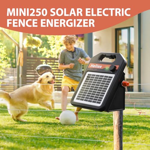 15 Miles 0.25 Joule Solar Electric Fence Charger F36115