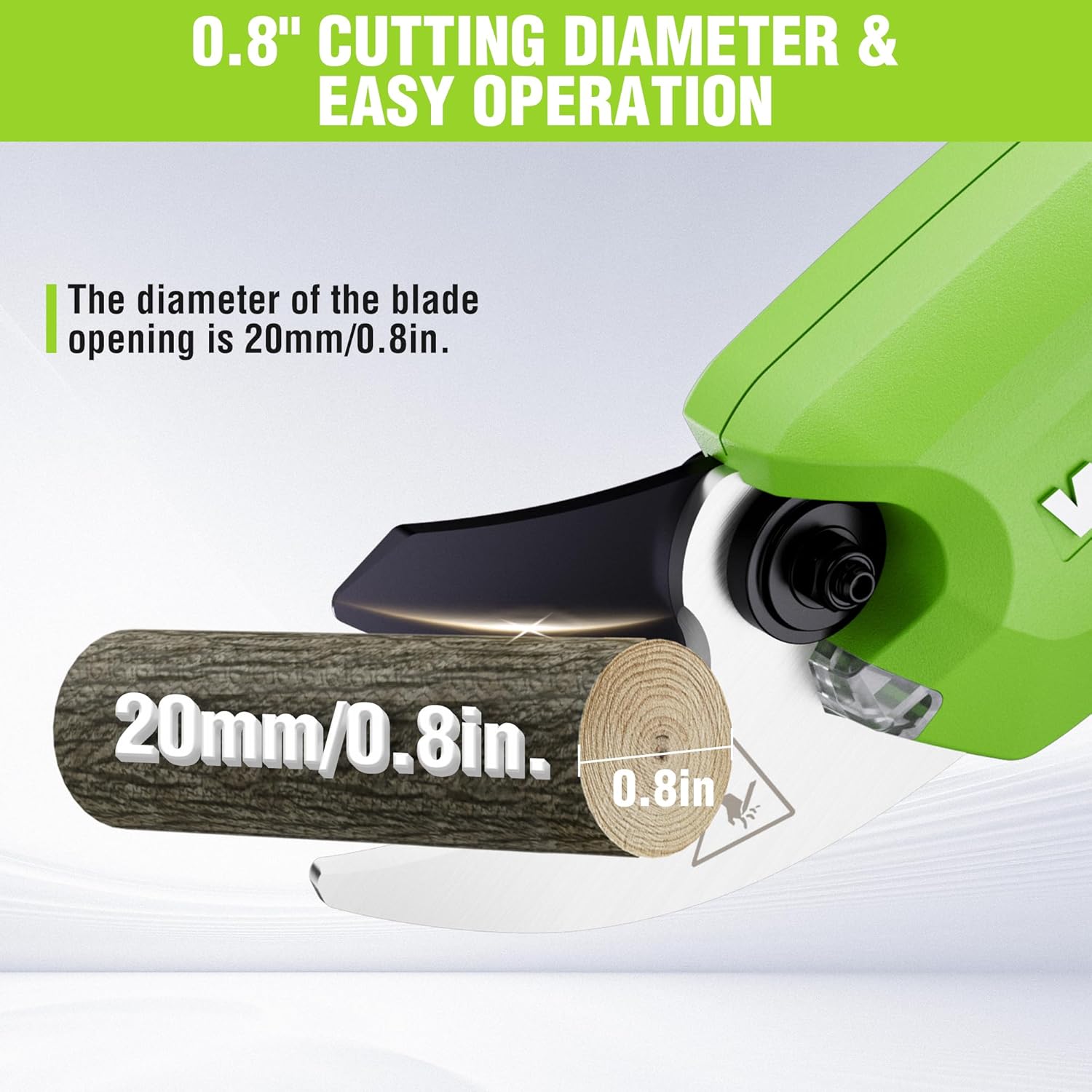 7.2V Electric Pruning Shears with Rechargeable Battery C592