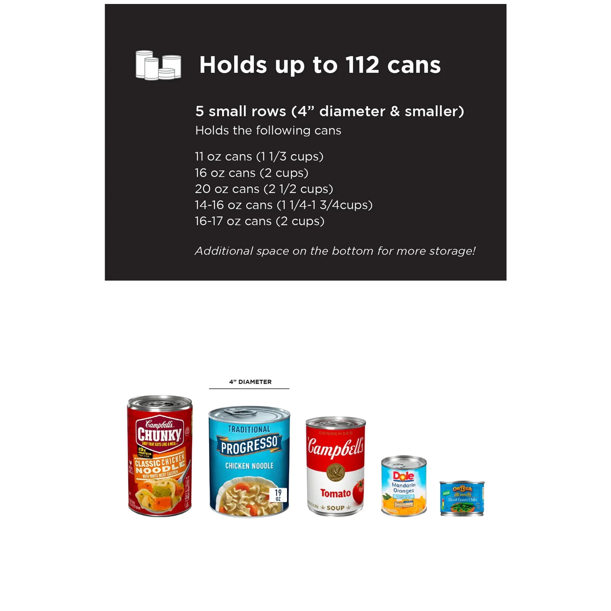 Small Can Rotation Organizer J793427