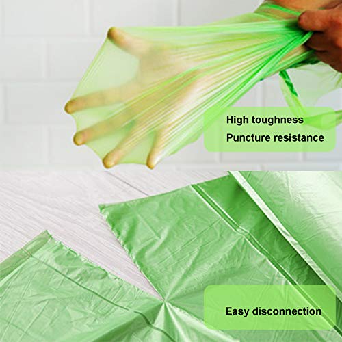 Biodegradable 4-6 Gallon 100 Counts Extra Thick Small Trash Bags I9356