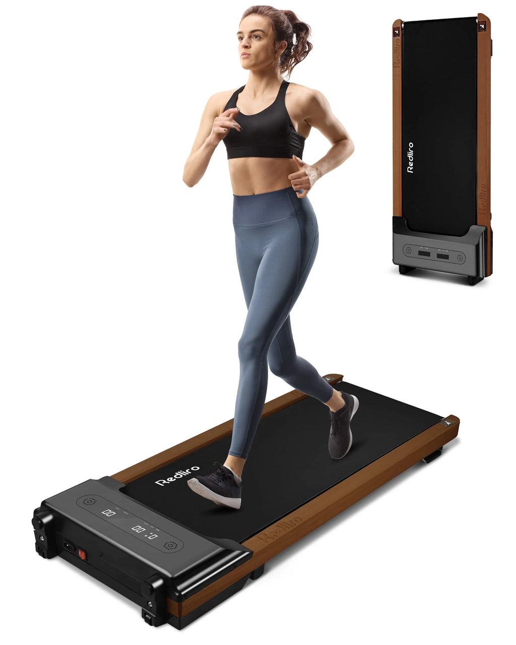 Walking Pad Under Desk Treadmill 300 lb Capacity 2.25HP G8846