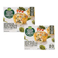 Spinach Egg White Frittatas, Pack of 2, 40 Total, Gluten-Free I14181