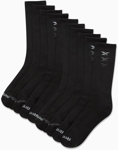 Men's Athletic Cushion Crew Socks (10 Pack) O2094