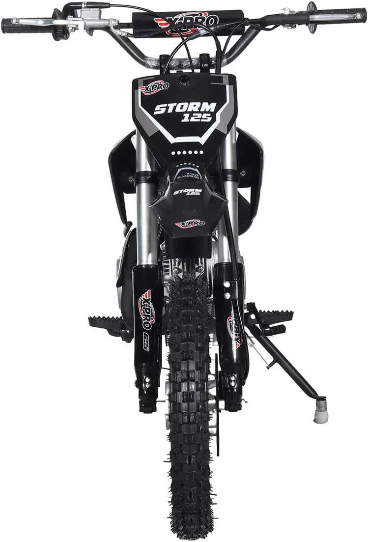 125cc Dirt Bike with 4-Speed Manual Transmission, Kick Start, 14"/12" Tires T969547