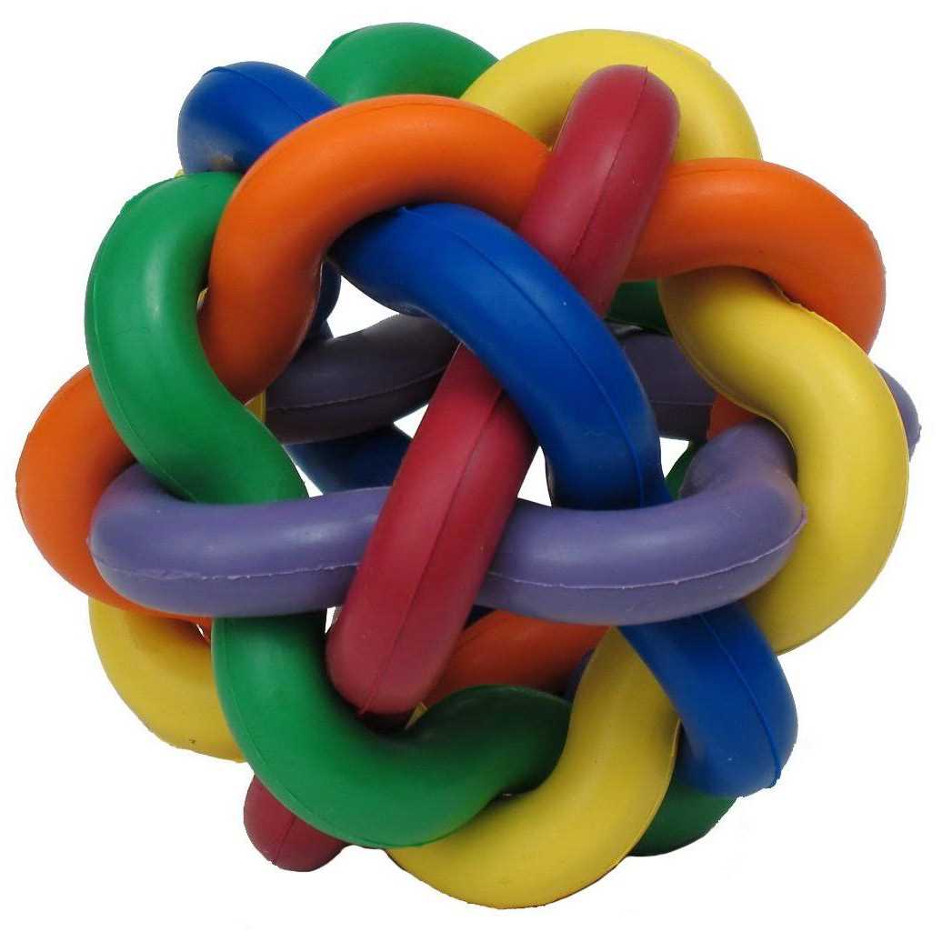 Nobbly Wobbly Ball Dog Toy V39477