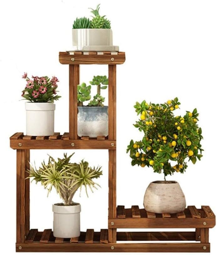 3-Layer Wooden Flower Pot Stand I981