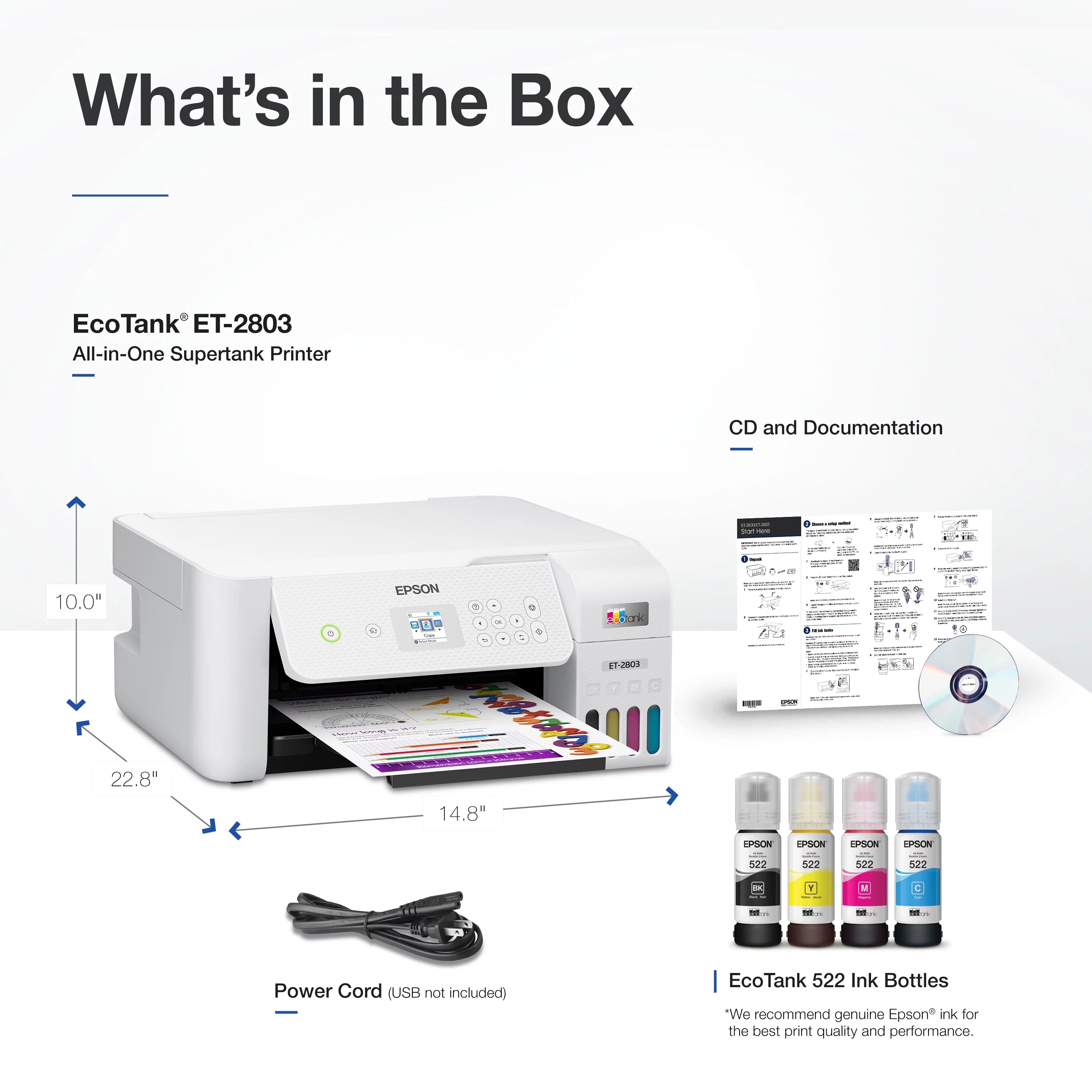 Wireless All-in-One Cartridge-Free Printer B8088
