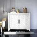 Antique Accent Cabinet with Adjustable Shelves J4541