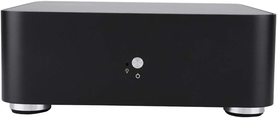 Black Aluminum Alloy ITX Computer Case H101721