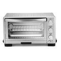 Silver Toaster Oven Broiler with Interior Light U8121
