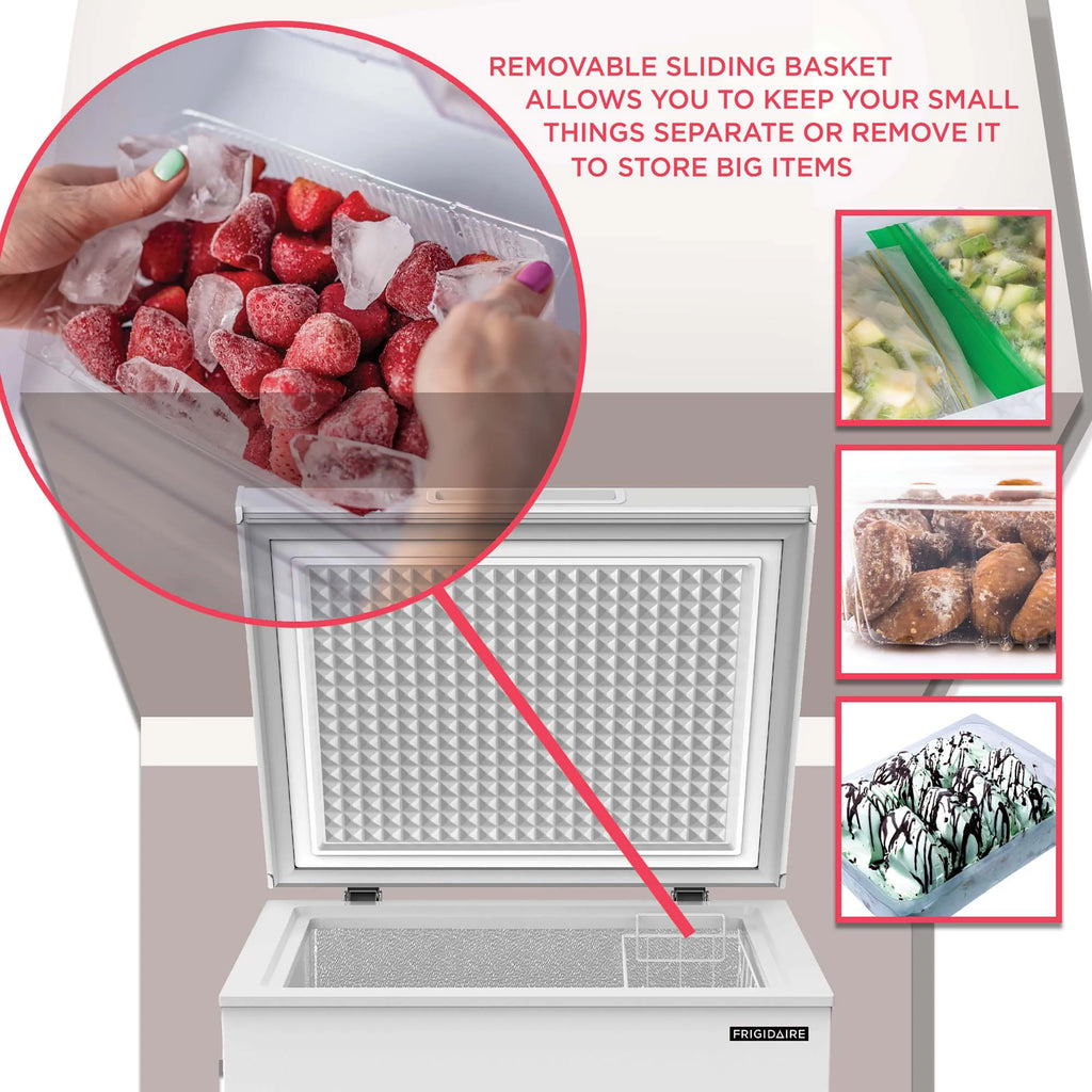 White 7.0 Cu. ft. Chest Freezer K42499