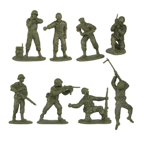 33pc OD Green Plastic Army Soldier Figures M1949
