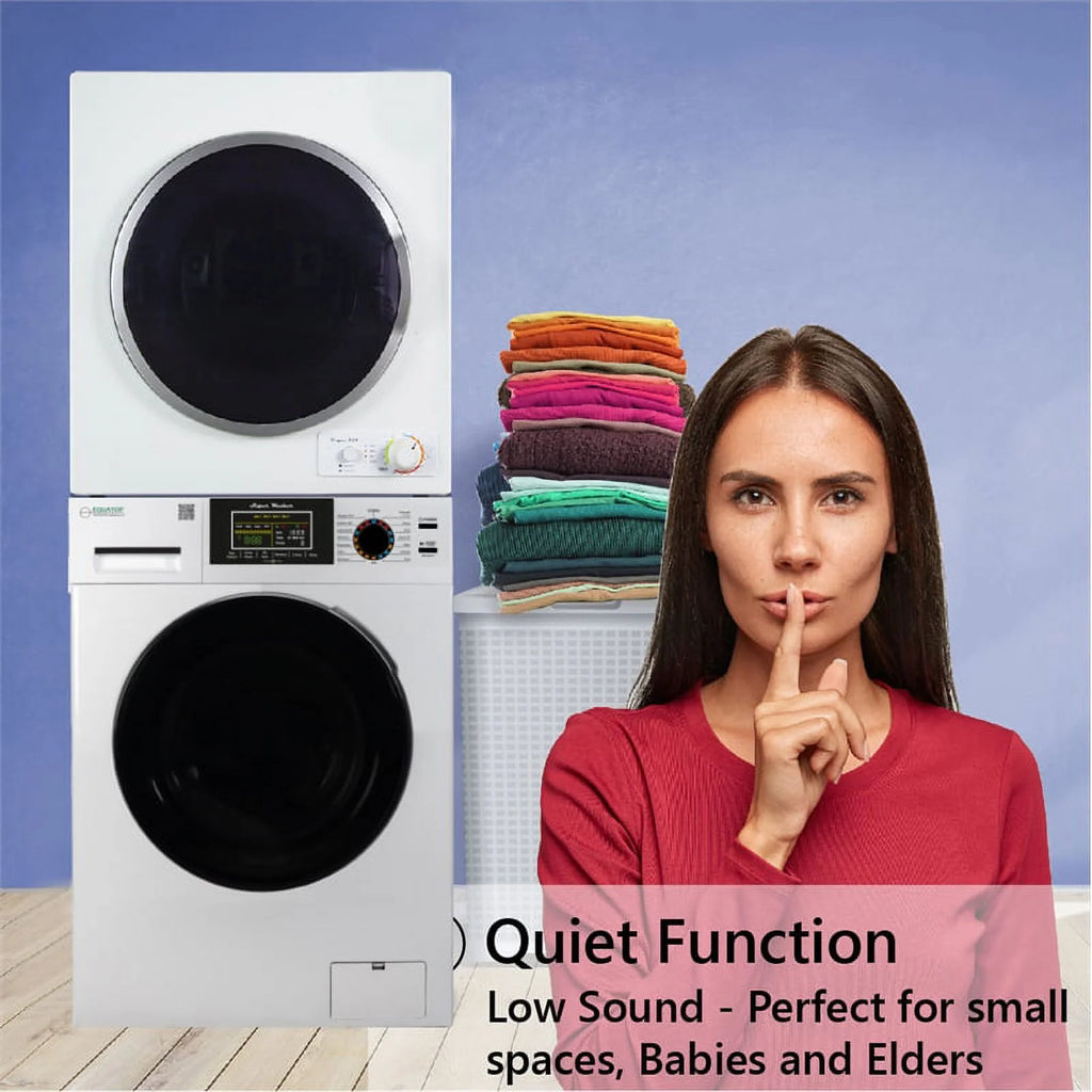 Stackable Washer and Dryer set with Digital Cont. N462936