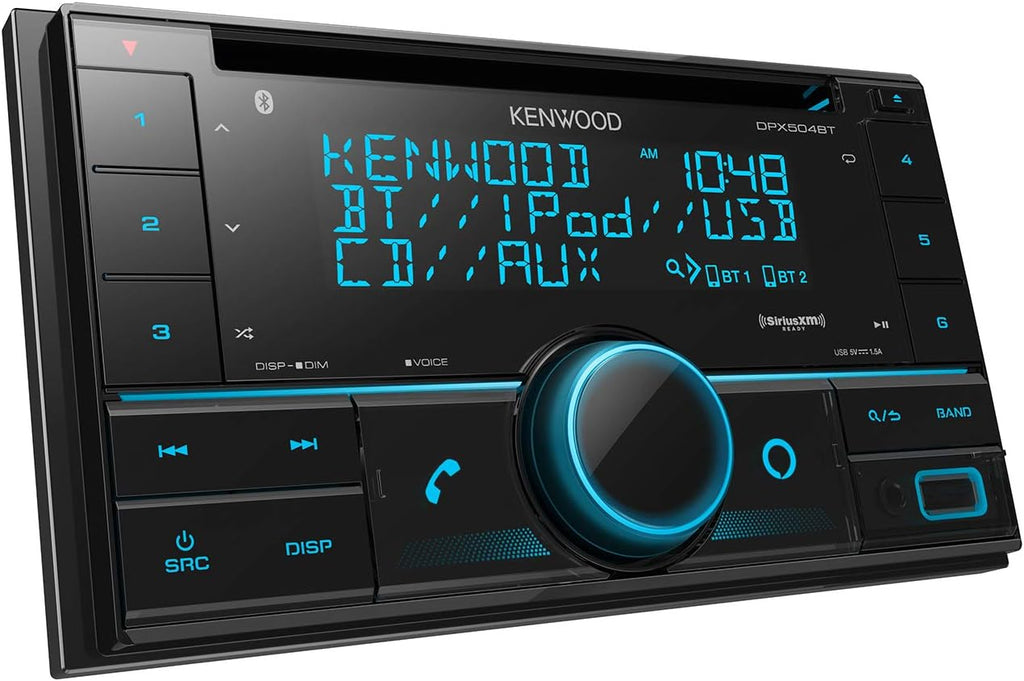 Double DIN CD Receiver with Bluetooth M89267
