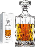 Lead-Free Crystal Whiskey Decanter with Glass Stopper G7823