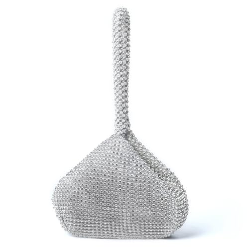 Full Rhinestones Wrist Bag Purse Q441631