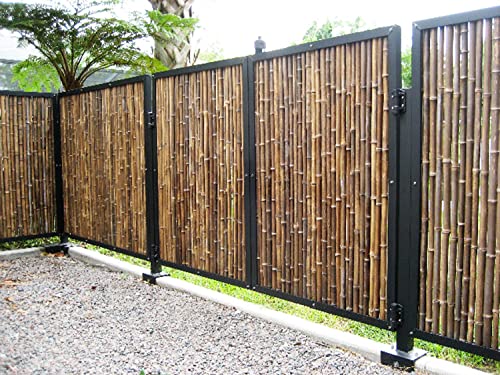 Natural Bamboo Fence Panel 6 ft H x 8 ft L V807764
