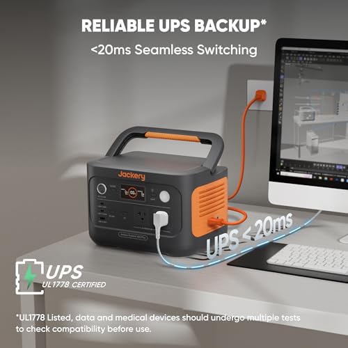 632Wh LiFePO4 Portable Power Station A375