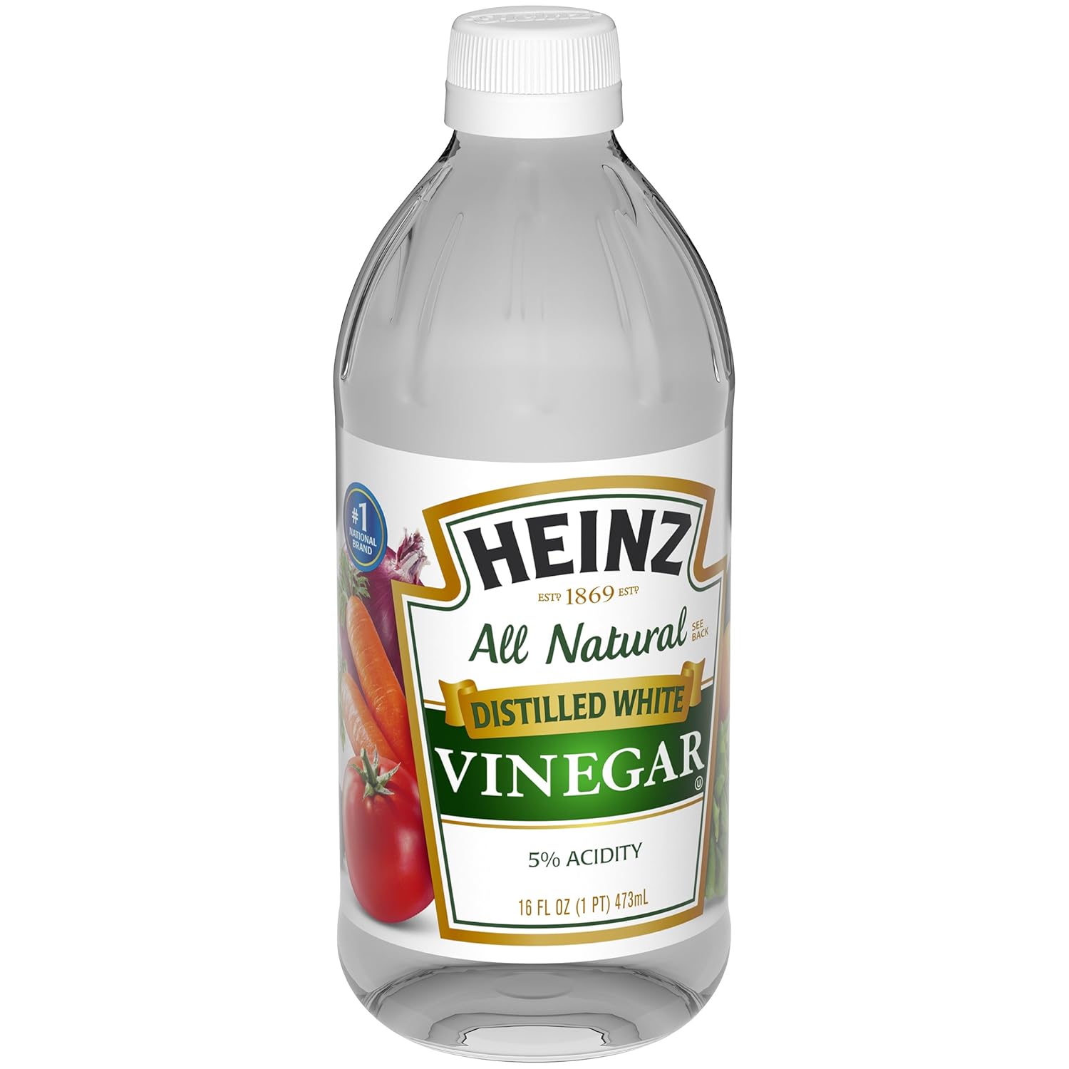Distilled White Vinegar, 5% Acidity, 16 Fl Ounce Z3246
