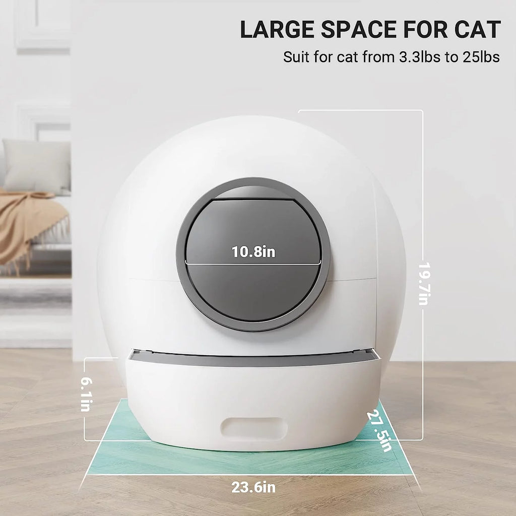 WiFi Smart Self-Cleaning Cat Litter Box K407