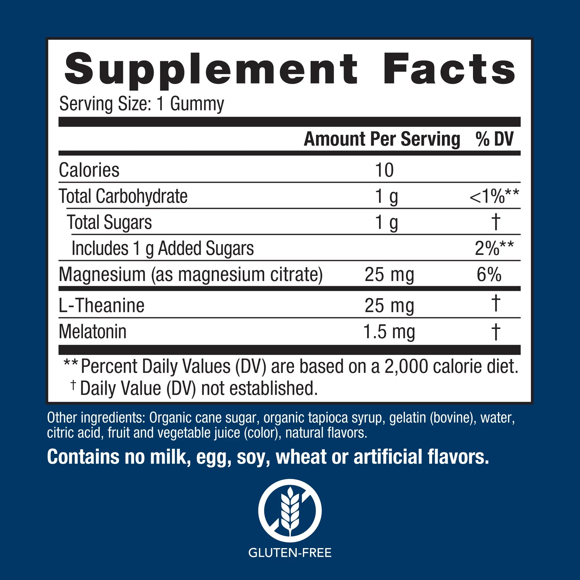 Nighttime Berry Magnesium Supplement Gummies, 120 Count R133