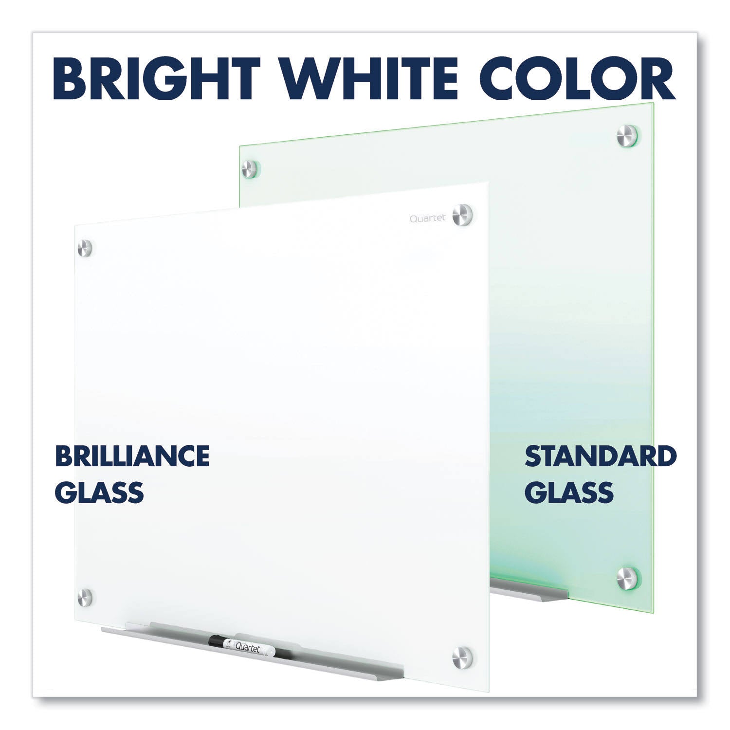 Glass Magnetic Dry-Erase Board V2331