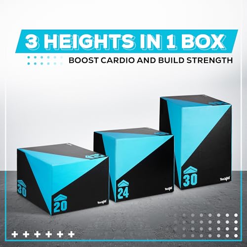Heavy 3 in 1 Foam Plyometric Jump Box S359079