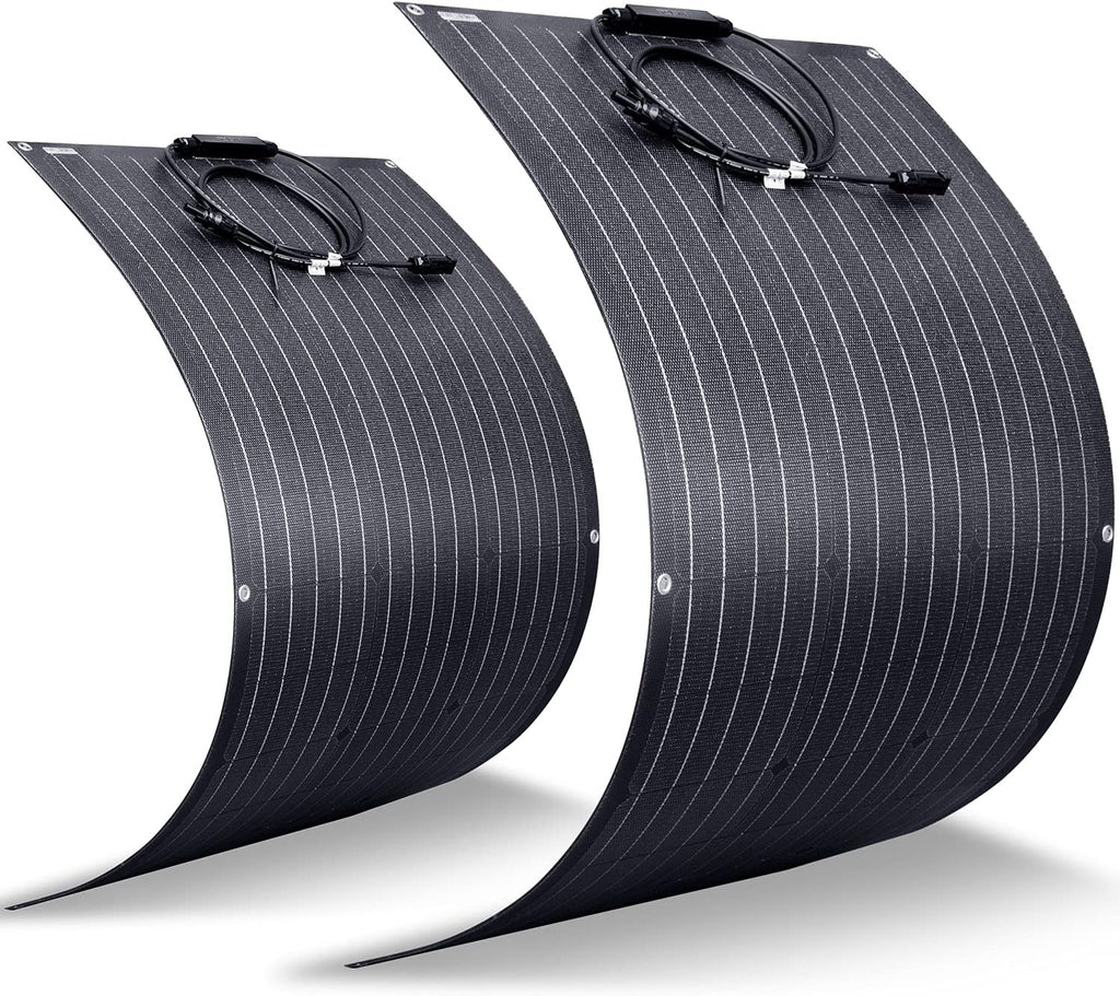 ETFE Monocrystalline Flexible Solar Panel 100W 12V Bendable M2333
