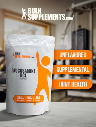 Glucosamine HCl Powder 1000mg per Serving 500g V792387