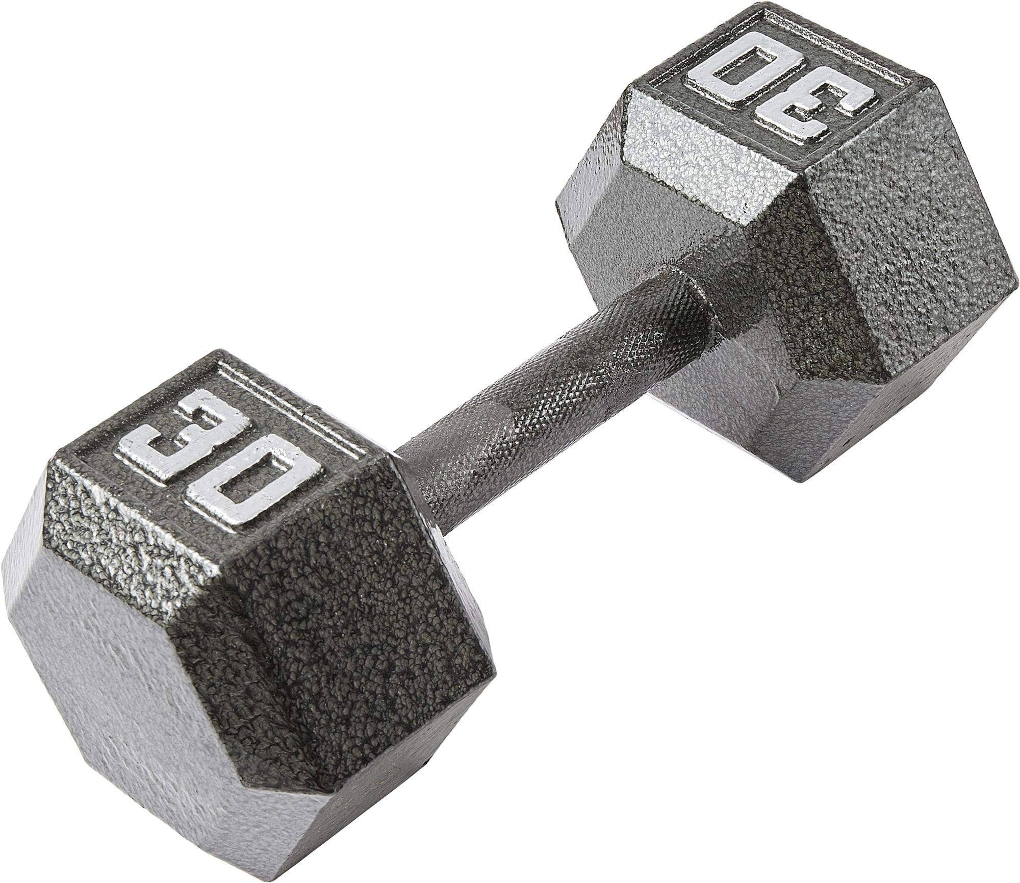 30 lb Cast Hex Dumbbell O8218