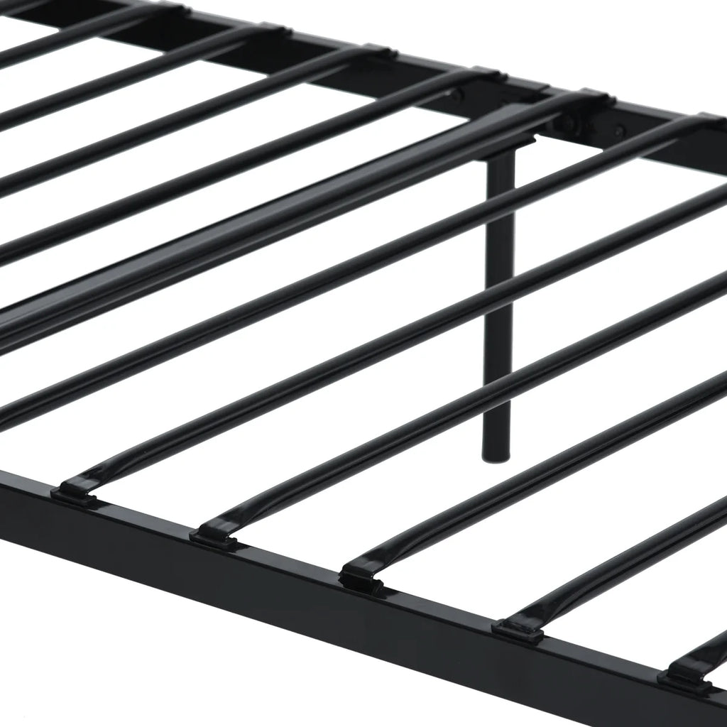 Black Metal Single Bed Frame Q911673