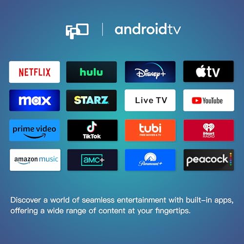 32 Inch 720p HD Flat Screen Smart LED TV with Google Play, Google Cast, WiFi, Bluetooth R83132