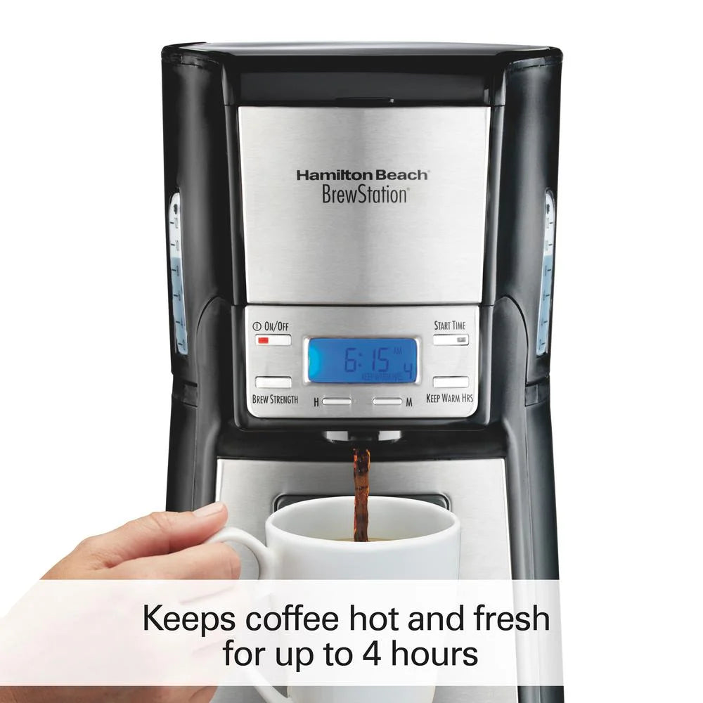 12 Cup Black & Stainless Coffee Maker M85484