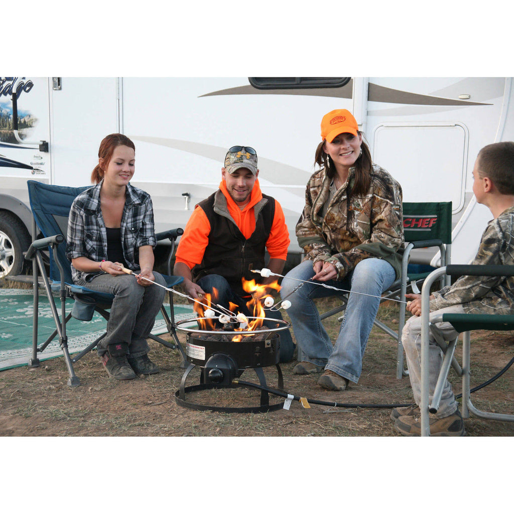Redwood Fire Pit Y2548