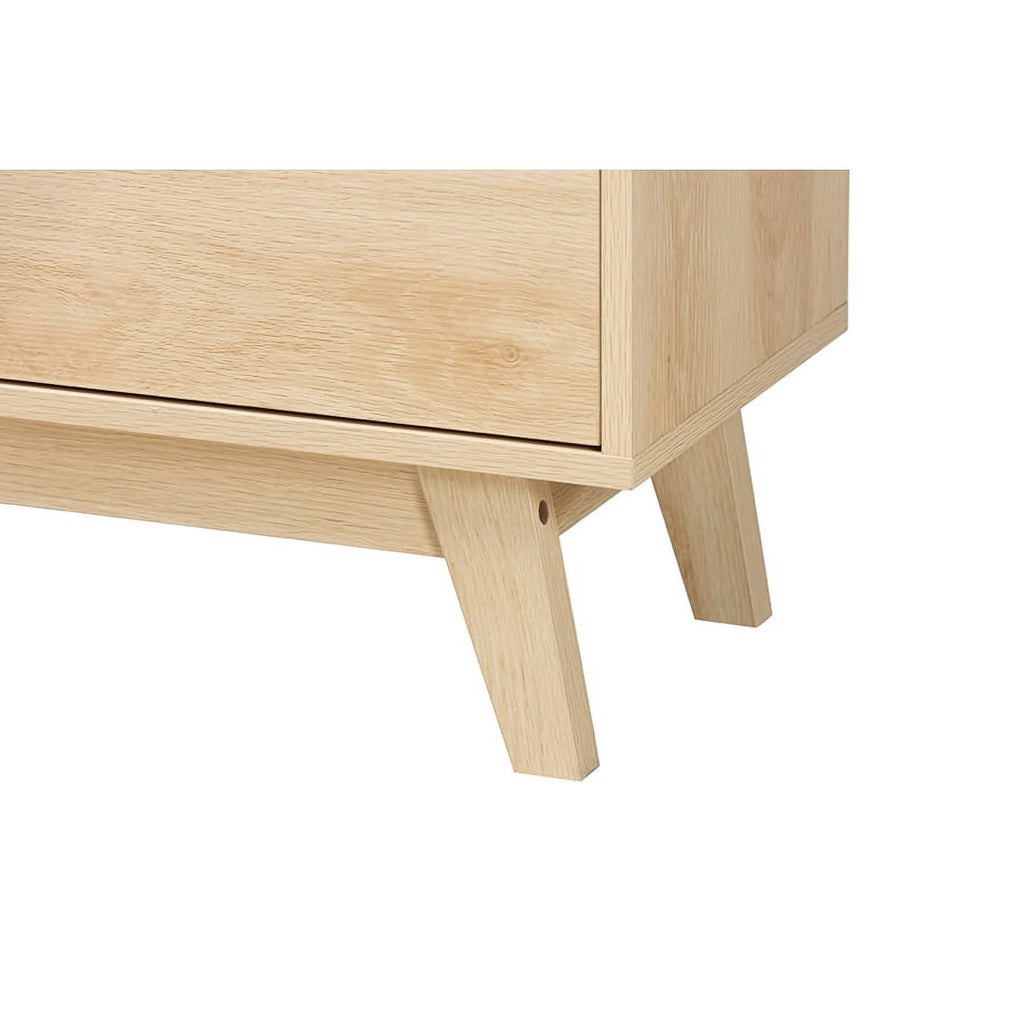 Oak Brown Finished Wood Bookshelf N163