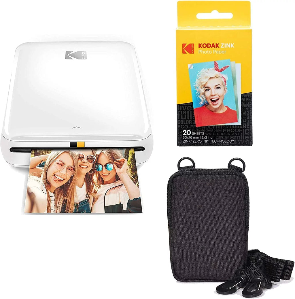 Mobile Instant Photo Printer Go Bundle (White) F8278